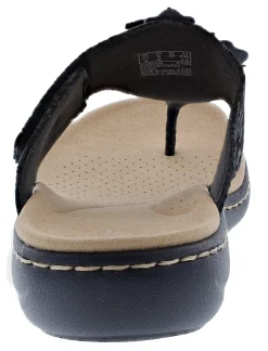 Clarks Laurieann Gema Womens Adjustable Comfort Sandals with Arch Support
