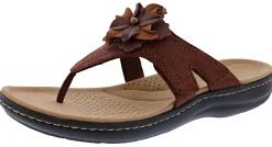 Clarks Laurieann Gema Womens Adjustable Comfort Sandals with Arch Support
