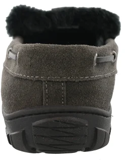 Clarks Men Warm Cozy Easy On Slip On Moccasin Slippers Warren