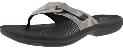 Clarks Women Cloudsteppers Walking Flip Flop Sandals Brinkley Jazz