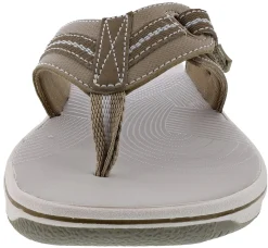 Clarks Women Cloudsteppers Walking Flip Flop Sandals Brinkley Jazz