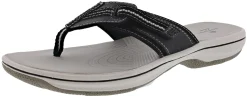 Clarks Women Cloudsteppers Walking Flip Flop Sandals Brinkley Jazz