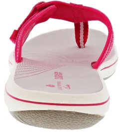 Clarks Women Cloudsteppers Walking Flip Flop Sandals Brinkley Jazz