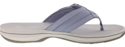 Clarks Women Sandals Lightweight Flip Flops Breeze Sea