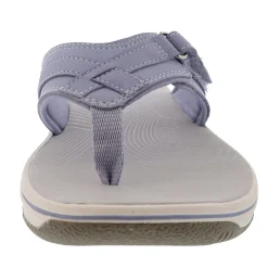Clarks Women Sandals Lightweight Flip Flops Breeze Sea