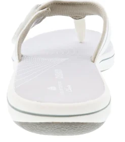 Clarks Women Sandals Lightweight Flip Flops Breeze Sea