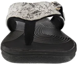 Clarks Women Sandals Lightweight Flip Flops Breeze Sea