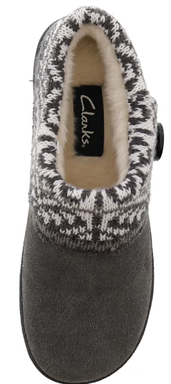 Clarks Women's Indoor Outdoor Clog Winter Slippers Amanda