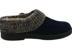 Clarks Women's Knitted Collar Clog Winter Slippers Angelina