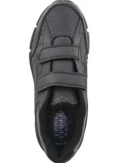 Dr. Scholls Mens Omega Hoop and Loop Tennis Shoes for Elderly Wide Width