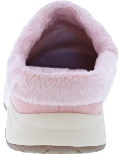 Easy Spirit Women's Travelfurr 2 2E Width Slip On Mule Clogs