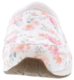 Easy Spirit Women's Travelfurr 2 2E Width Slip On Mule Clogs