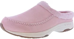 Easy Spirit Women's Travelfurr 2 Wide Width Slip On Mule Clogs