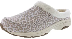 Easy Spirit Women's Travelfurr 2 Wide Width Slip On Mule Clogs
