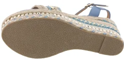 Patrizia Tisch Woven Wedge Sandals by Spring Step