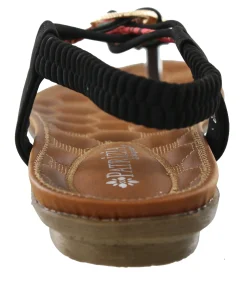 Patrizia Womens Gadelina Lightweight Summer T-Strap Sandals