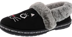 Skechers Bobs Women's Too Cozy- Meow Pajamas Memory Foam Slippers