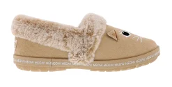 Skechers Bobs Women's Too Cozy- Meow Pajamas Memory Foam Slippers
