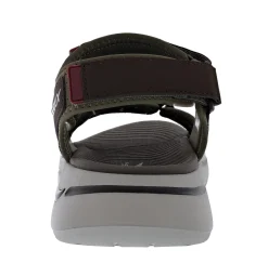 Skechers Men's Go Walk Arch Fit - Mission II Hook & Loop Strap Sandal