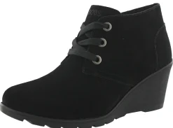 Skechers Women Tumble Weed Ghost Town Wedge Ankle Chukka Boots