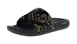 Skechers X Snoop Dogg: Low Slider- Velvet Paisley Men's Sandals