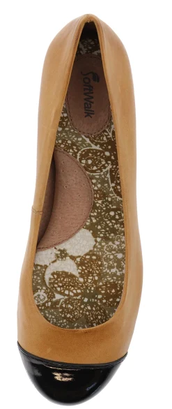 Softwalk Women's Napa Wide Width Slip On Ballerina Flats