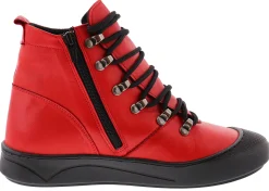 Spring Step Women's Lace Up Leather Booties Darleen