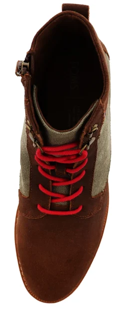 Toms Nolita Women Lace Up Ankle Booties